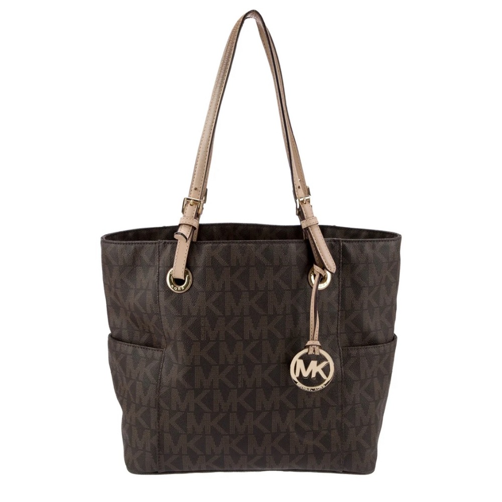 Michael Kors Jet Set tote in brown EUC